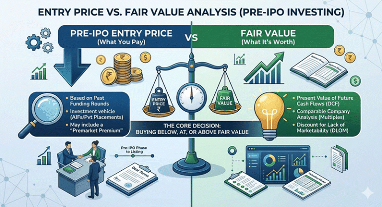 Entry Price vs Fair Value Analysis